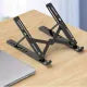 Portable & Foldable Aluminium Laptop Stand - Black